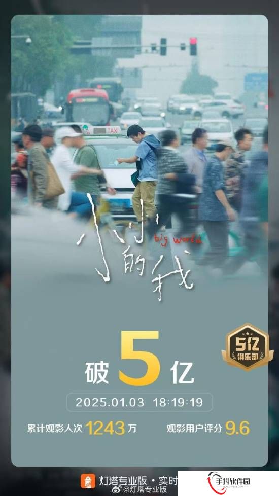 易烊千玺演脑瘫《小小的我》票房破5亿!1243万人观影